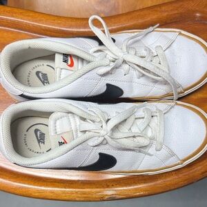 Nike Classic White and Black Shoes